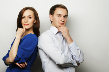 Fototapeta premium Couple in love.
