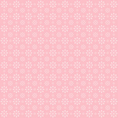 Floral background. Patten with decorative flowers.