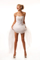 Fototapeta premium Screaming bride