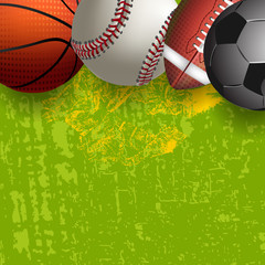 Assorted Sports Balls