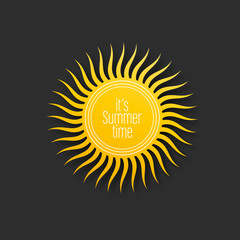it's summer time