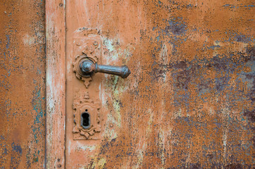 Rusty door