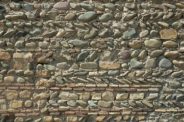 Antique  brick wall