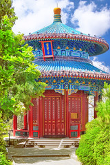 Obraz premium Jingshan Park, or the Coal Mountain, near the Forbidden City,Gua