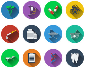 Set of medical icon