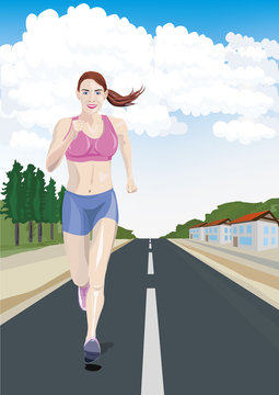 womens running