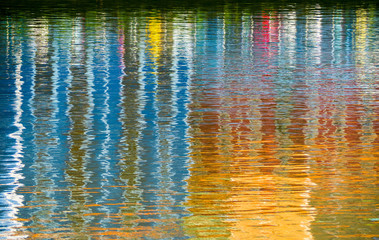 Reflections at Nerbion river