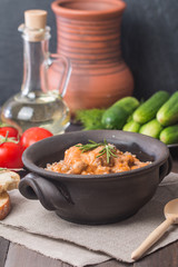 Buckwheat with meat