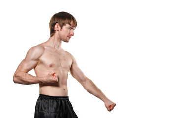 Obraz premium Taekwondo Fighter