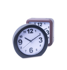 alarm clock. alarm clock on background. alarm clock on the backg