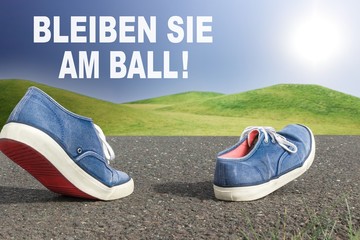 Bleiben Sie am Ball