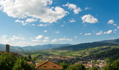 
La valle incantata del Casentino a Poppi, Toscana