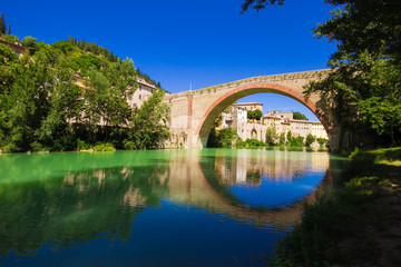 Ponte sul fiume Metauro a Fossombrone