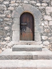 Fototapeta na wymiar Porte d'un fort