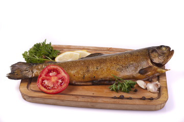 Smoked trout © blistwan