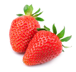 Ripe strawberry
