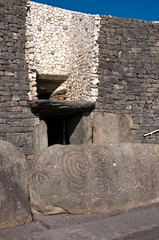 Newgrange passage tomb entrance