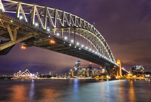 Sydney CBD Bridge Right side set