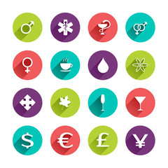 Flat Application Icons Set