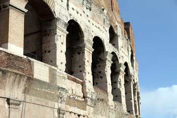 Obraz premium View of the colosseum in Rome