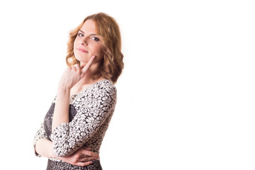 business woman has an idea