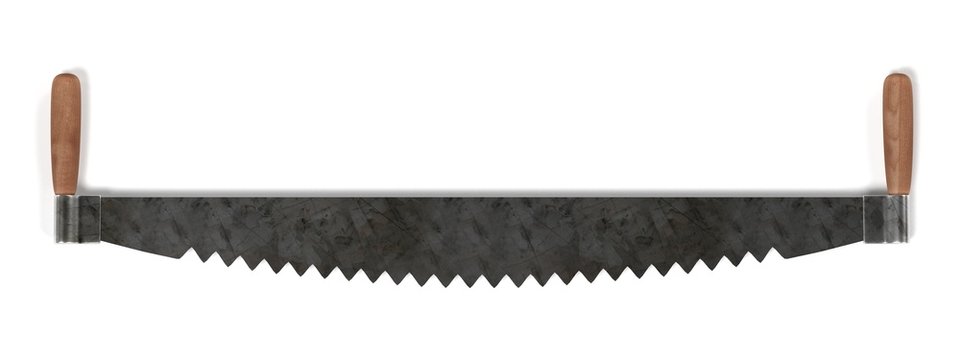 3d Render Of Hand Saw