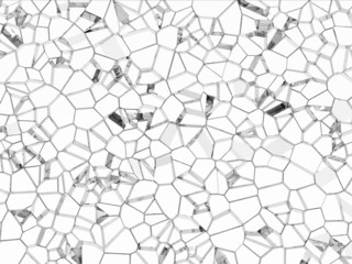 Broken glass texture.