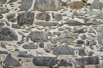 mauer aus steinen