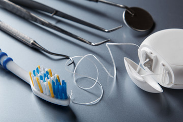 Different tools for dental care