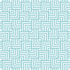 Square chevron pattern background. Vector background bleu green