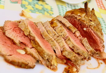 tranches de boeuf ,en rôti