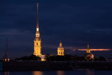 Peter and Paul Cathedral. St. Petersburg.