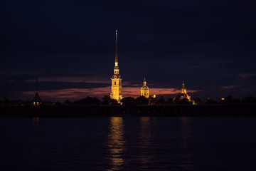Obraz premium Peter and Paul Cathedral. St. Petersburg.