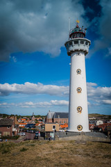Leuchtturm in Egmond aan Zee Niderlande
