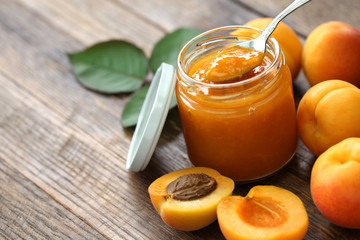 homemade apricot jam