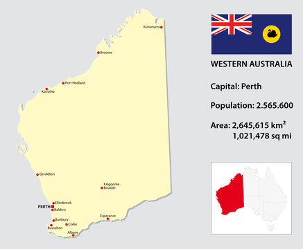 Western Australia Info Map