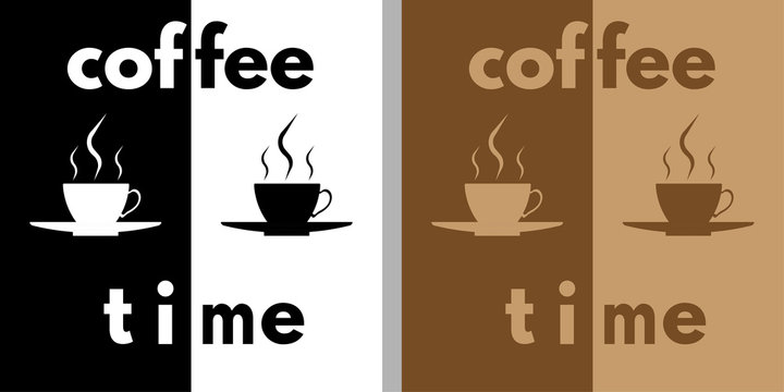 Coffee time illustrations