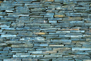 part of a stone wall, for background or texture.