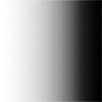 Vector illustration of a halftone pattern