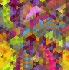 Abstract triangle background
