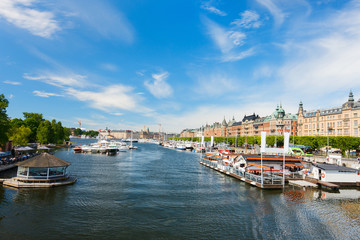 Fototapeta na wymiar Central Stockholm
