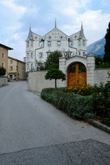 Fototapeta na wymiar Fuggerhaus, Schwaz, Tirol, Österreich