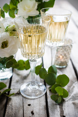 summer wedding table decor