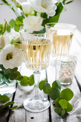 summer wedding table decor