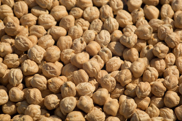 chickpeas background