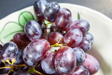 red grapes
