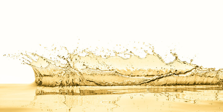 Fototapeta white wine splash as a celebration abstract