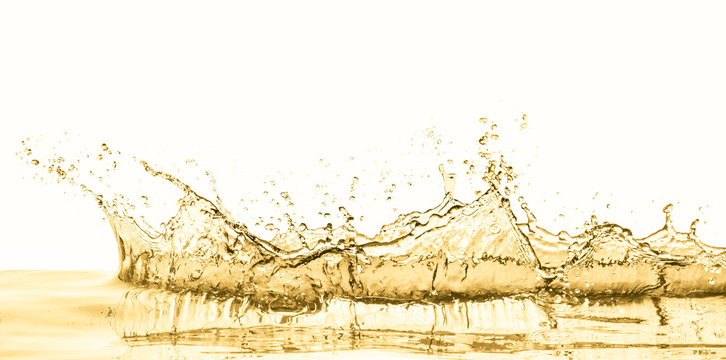 Fototapeta white wine splash as a celebration abstract