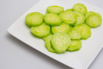 Pepino y aceite 1
