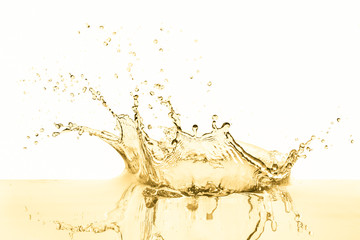 white wine splash